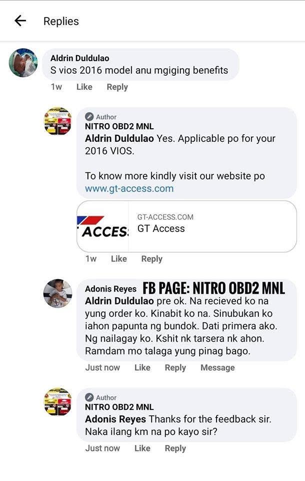Adonis Reyes — Toyota Vios 2016