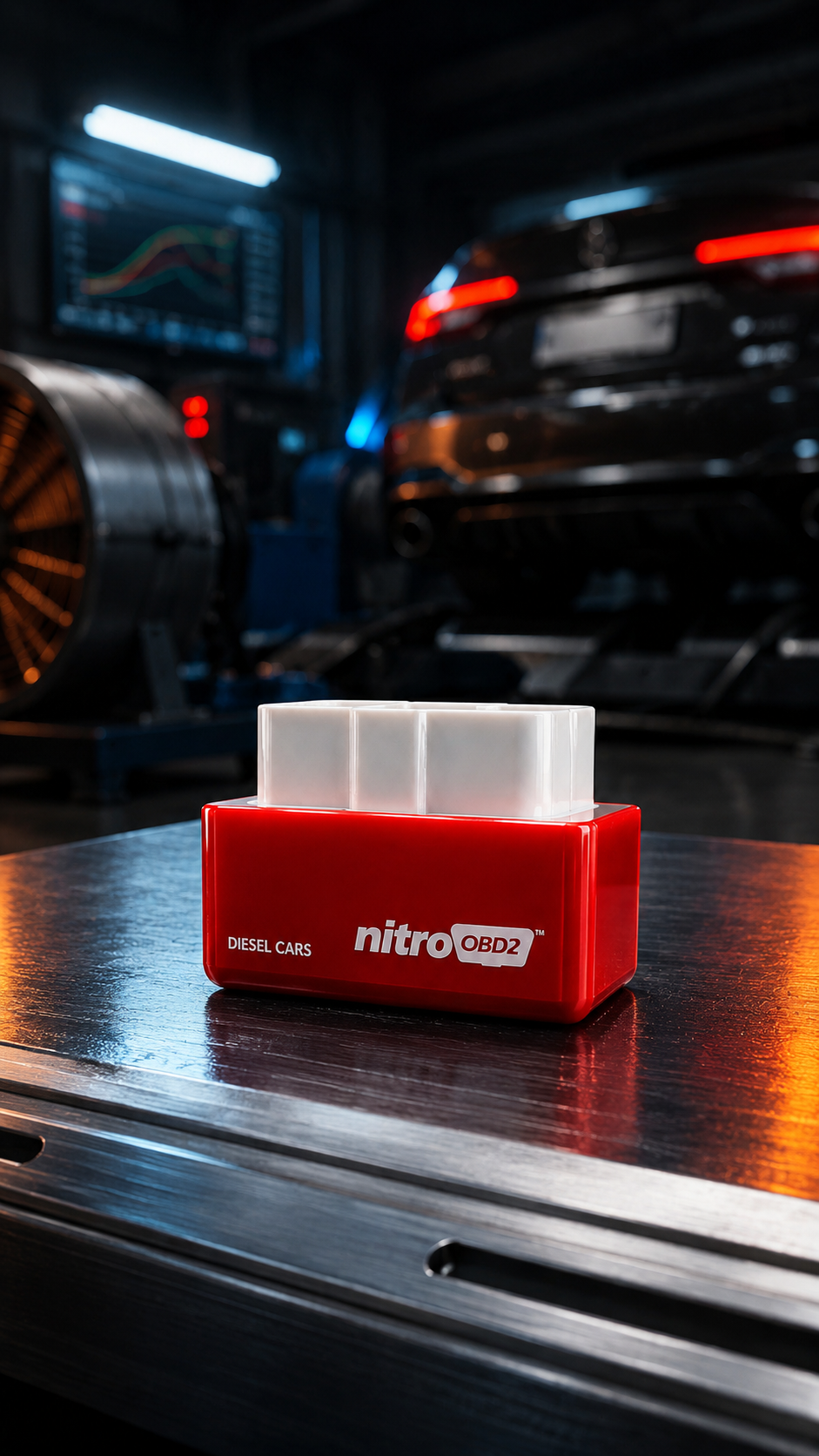 Nitro OBD2 Diesel tuning chip (red)