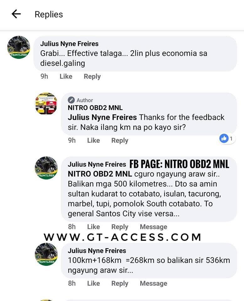 Julius Nyne Freires — Diesel 2L+ Economy