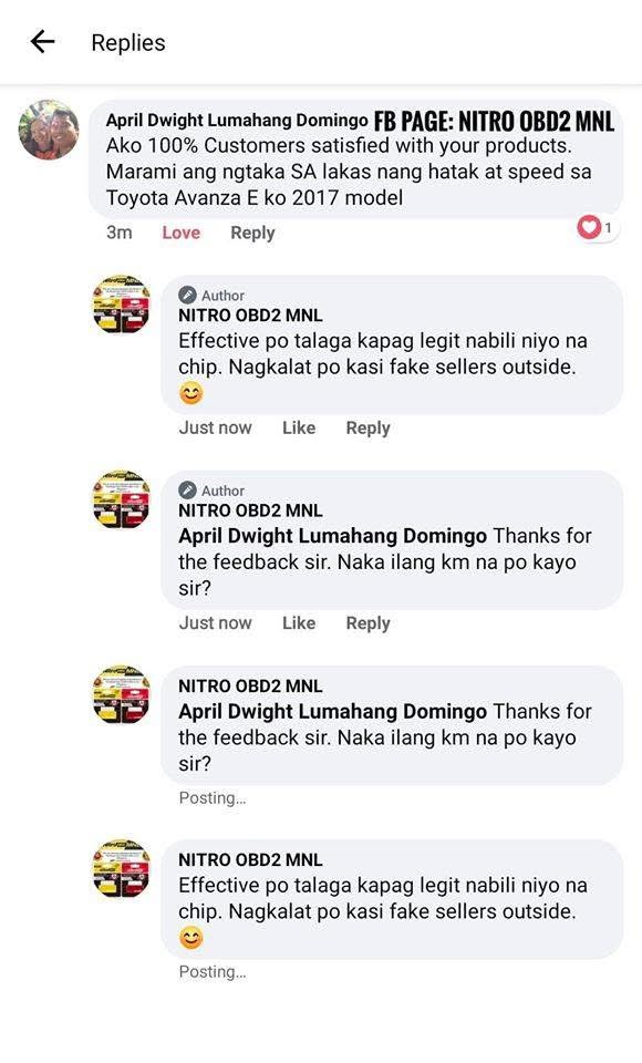 April Dwight Domingo — Toyota Avanza E 2017