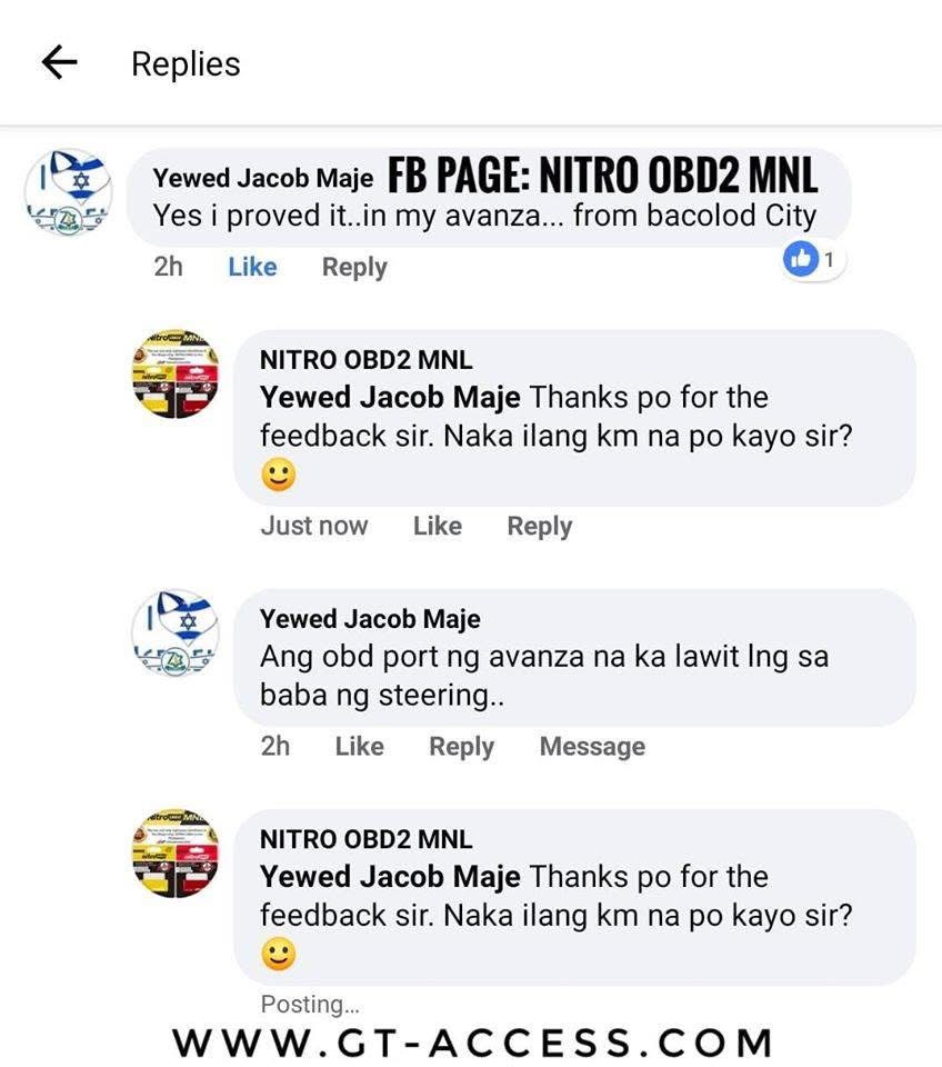 Yewed Jacob Maje — Toyota Avanza (Bacolod)